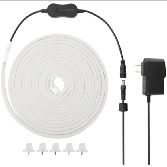 Monster Neon Smart LED Light Strip, 16.4', Indoor/Outdoor, Multicolor And White - Picture 4 of 5